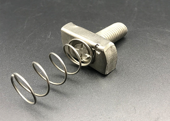 Electrical Galvanized Custom Stud Length Channel Nut with Spring