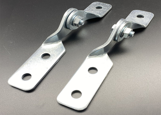 Hot Dip Galvanized 4 Hole Seismic Retrofit Strut Fitting