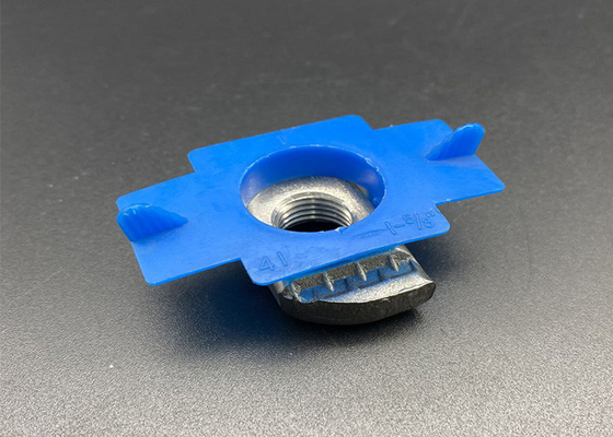 Customized Size m6 m8 m10 m12 Solar Spring Nuts with Plastic Wing
