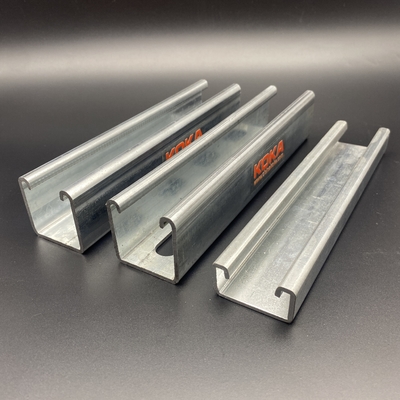 Hot Dip Galvanized Custom Finish EG Slotted Unistrut Channel