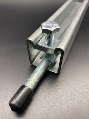 Carbon Steel M10 M12 Unistrut Seismic Hinge Thread Rod Stiffener