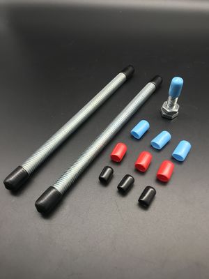 Manufacturer Vinyl Custom Thread Rod End Caps