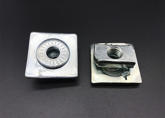 Hot Dip Galvanized Spring Nut with Square Washer