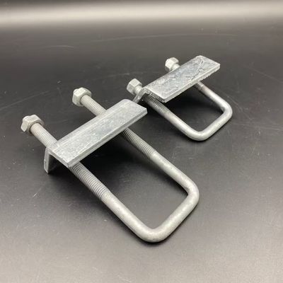 Hot Dip Galvanized Custom U Bolt Beam Clamps