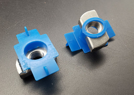 Carbon Steel Channel Solar Nut with Plastic Wing