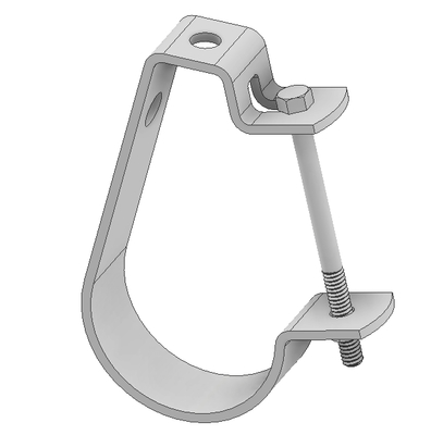 Custom Hot Dip Galvanized Adjustable J Type Hanger Clamps
