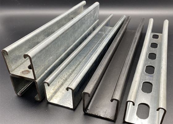 High Quality Customized Size 41x62 Slotted Plain Strut Channel