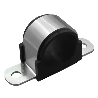 Stainless Steel 3-5/8'' Omega Pipe Cushion Clamp