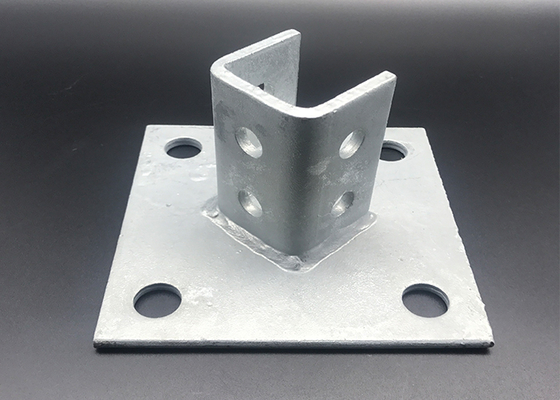 Custom Cast Iron Unisrut Fittings Post Base