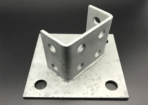 Stainless Steel C Channel Fitting Post Base Brackets