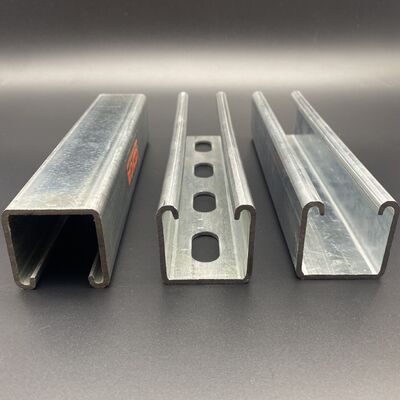 High Strength C Profile 3M 6M 41x62 41x41 Slotted ZAM Strut Channel
