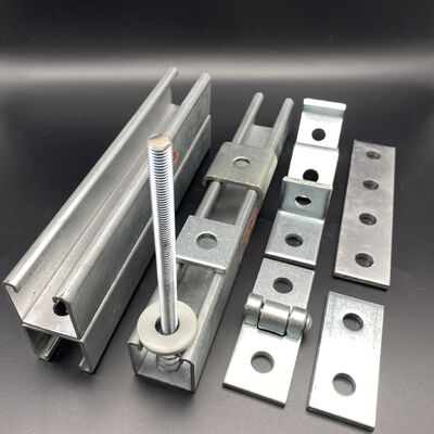 Hot Dip Galvanized Stainless Unistrut Channel Ss304 316 C Channel Strut profile OEM