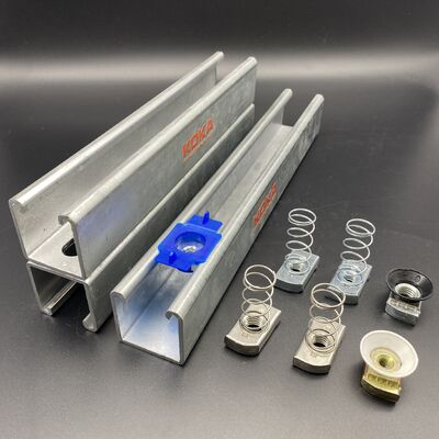 Hot Dip Galvanized Stainless Unistrut Channel Ss304 316 C Channel Strut profile OEM