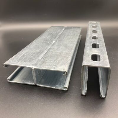 41x82 Electrical Zinc Slotted Back to Back Strut Channel