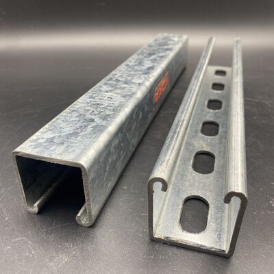 Carbon Steel Solid Slotted ZAM Unistrut Channel