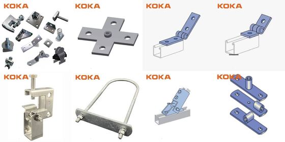 Manufacture Strut Fittings Bracket Cable Tray Arm Stainless Steel Hot Dip Galvanized