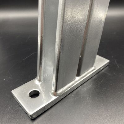 High Quality Double Channel Hot Dip Galvanized Single Bored Tunnel Bracket