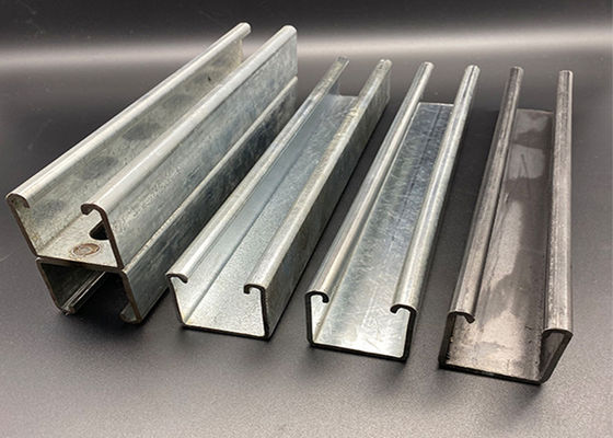 Plain Steel Unistrut Channel 41 X 41 2.5mm HDG Slotted Channel 41x41