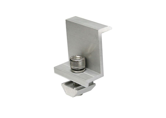 Pre-Galvanized Solar Panel End Clamp Kit PWM MPPT Aluminum