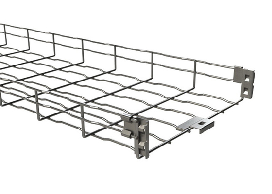 Hot Dip Galvanized HDG Wire Mesh Cable Tray Management Stainless Steel 50mm