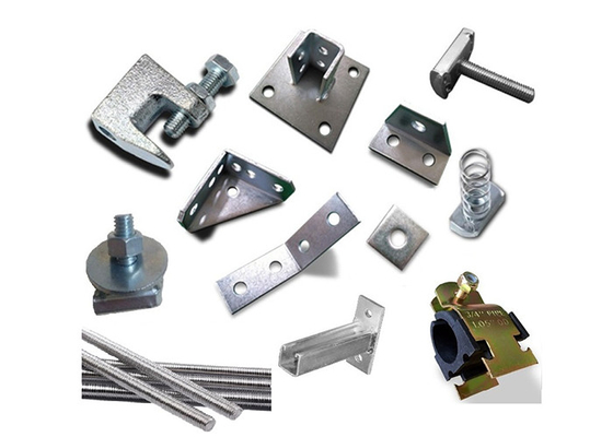 5MM Stainless Steel Unistrut Brackets HDG Strut Channel Brackets