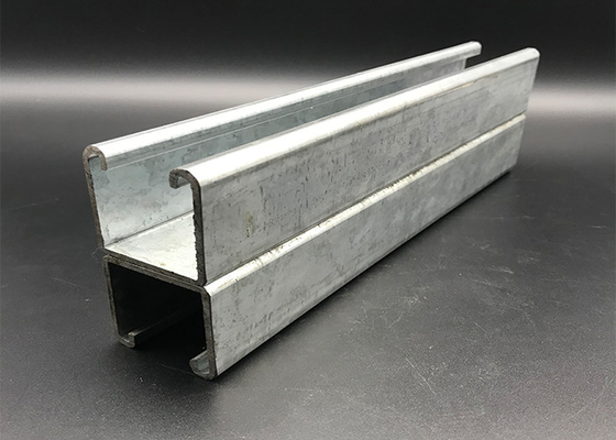 6M Metal Strut Channel 41x82 2.5mm Unistrut Double Strut Carbon Steel