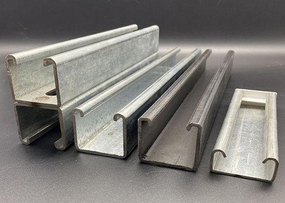 6M Metal Strut Channel 41x82 2.5mm Unistrut Double Strut Carbon Steel