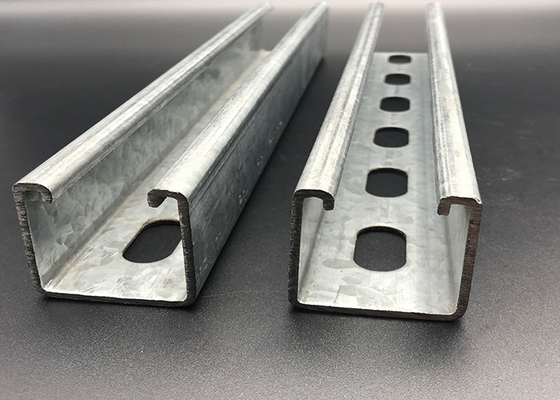 3.0MM Metal U Channel Q235 Slotted Unistrut Trolley ODM