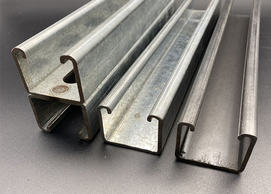 1M Primed Steel Strut C Channel Double Strut Channel For HAVC System