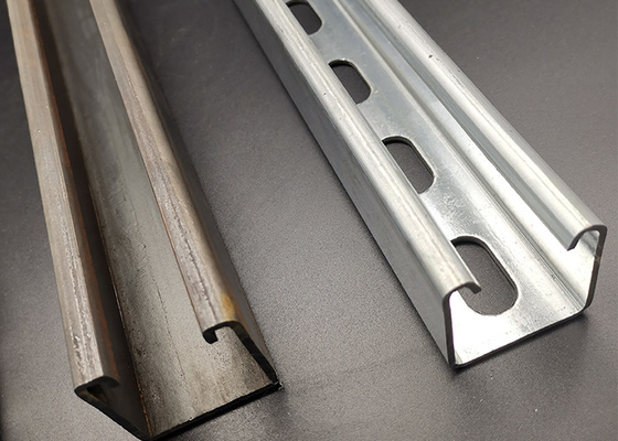 2.0mm Ss Unistrut Channel Cold Galvanized 41x21 Hot Cold Galvanized