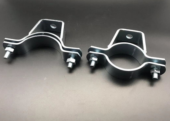 Zinc Plated Strut Pipe Clamps HDG Medium Duty Yoke Clamps Carbon Steel