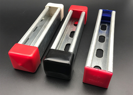Rubber Plastic Strut Channel End Cap 41x62 41x82 ODM OEM