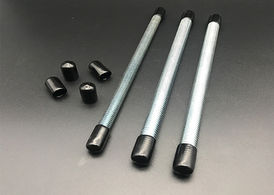 M8 Bar Strut Channel End Cap Rod 1/2 Pvc Threaded Female Customized
