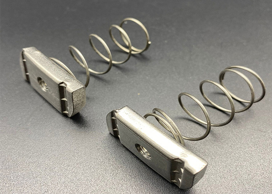 OEM ODM Strut Regular Spring Channel Nut Electro Galvanzied Surface