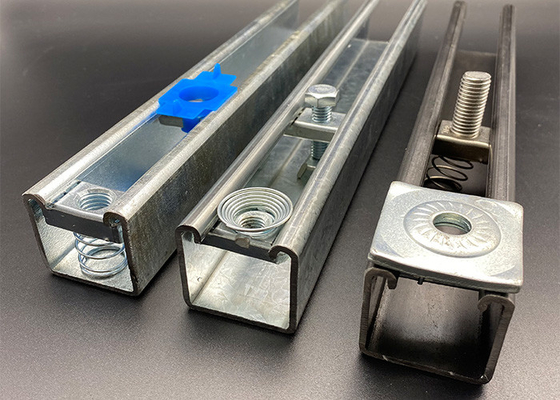 ISO9001 M8 Channel Nuts 6mm Stainless Steel Strut Channel Spring Nut