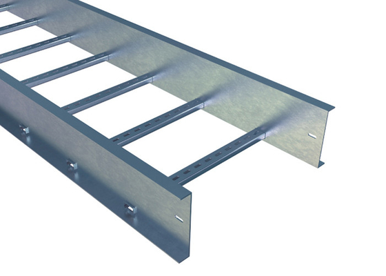 Hot Dip Galvanized Ladder Cable Tray SUS316 Heavy Duty Cable Ladder