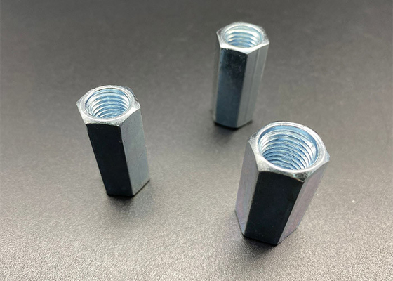 M3 HDG Threaded Rod Connector Q235 Copper Hex Nuts