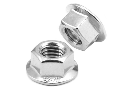 3/8-16-3/4 Shank Bolt Nut Carbon Steel Ss304 Hex Flange Nut EG
