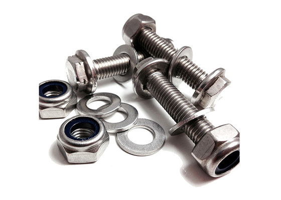 M10 Zinc Plated Flange Nut Stainless SS304 Carbon Steel