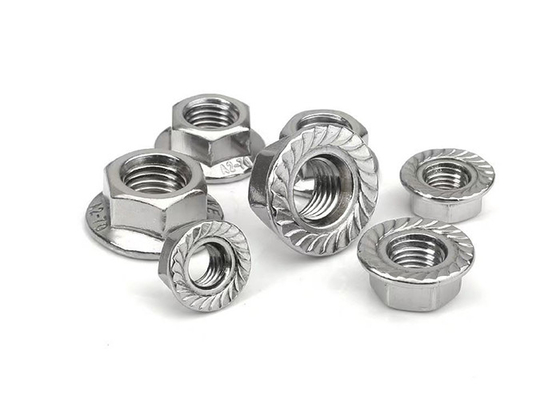 Ss316 Stainless Steel Flange Nut Zinc Plated Shank Bolt  HDG