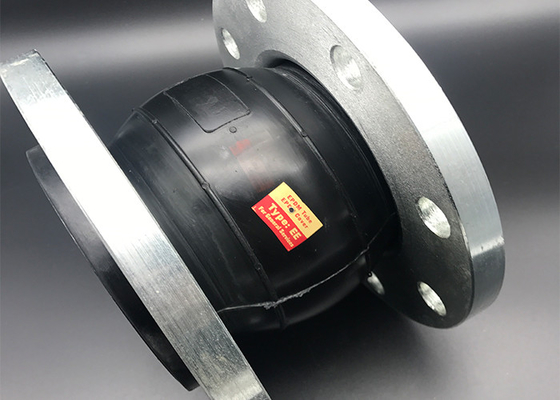 BSPP Single Sphere Expansion Joint Flanged Connector SS304 Corrosion Resistant