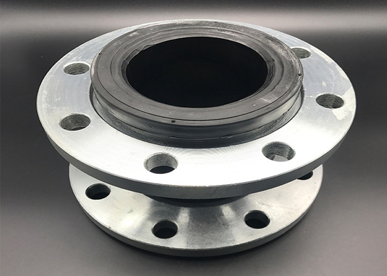 BSPP Single Sphere Expansion Joint Flanged Connector SS304 Corrosion Resistant