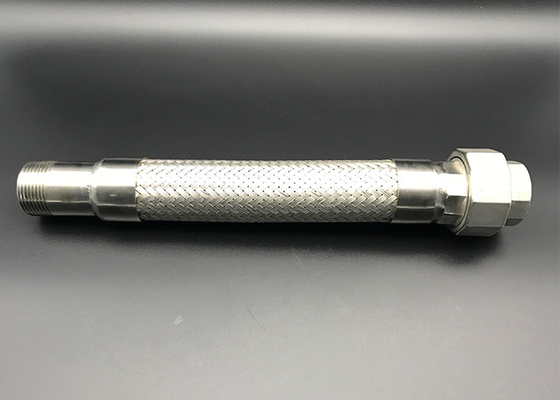 100pcs Vacuum Flexible Hose Joint Bellow Connector Pipe Stainless Steel Metal