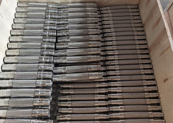 100pcs Vacuum Flexible Hose Joint Bellow Connector Pipe Stainless Steel Metal