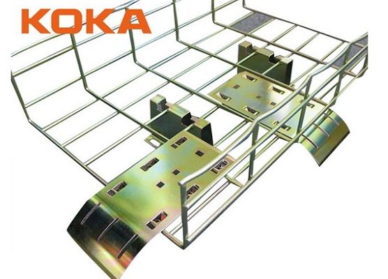 Electrical Wire Basket Tray Mesh Type Cable Tray 2400mm