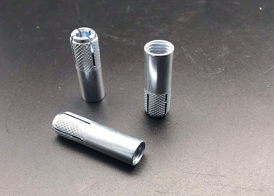 M8 Shank Bolt Nut Zinc Plated Drop In Expansion Anchor HDG