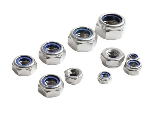 Anti Loosening Shank Bolt Nut 3/8-16-3/4 SS316 Self Locking Nut M6