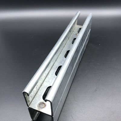 Back to Back 41x123 C Channel Electrical Galvanized Slotted Unistrut Channel