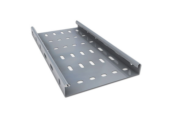 Zinc Plated Custom Size 300mmx50mm Perforated Cable Trays