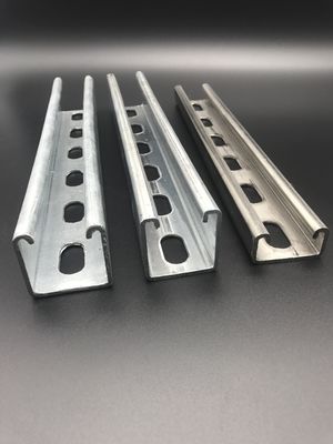 Metal Steel Slotted 1 58x1 58 3m 6m Unistrut Strut Channels